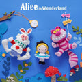 Alice in Wonderland Crochet Patterns – Alice, White Rabbit & Cheshire Cat Amigurumi PDF