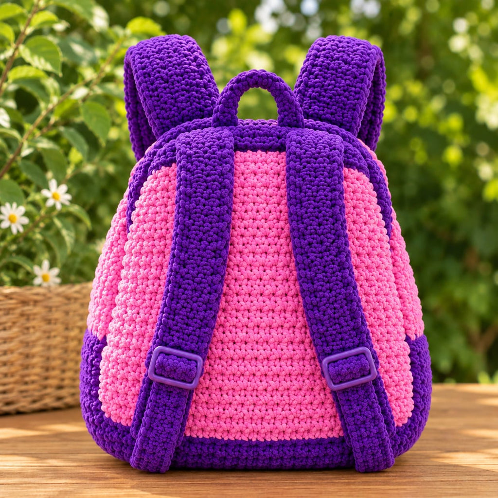 Crochet Animal Backpack Pattern – 3 Adorable Dragon, Bunny & Frog Bag Designs PDF