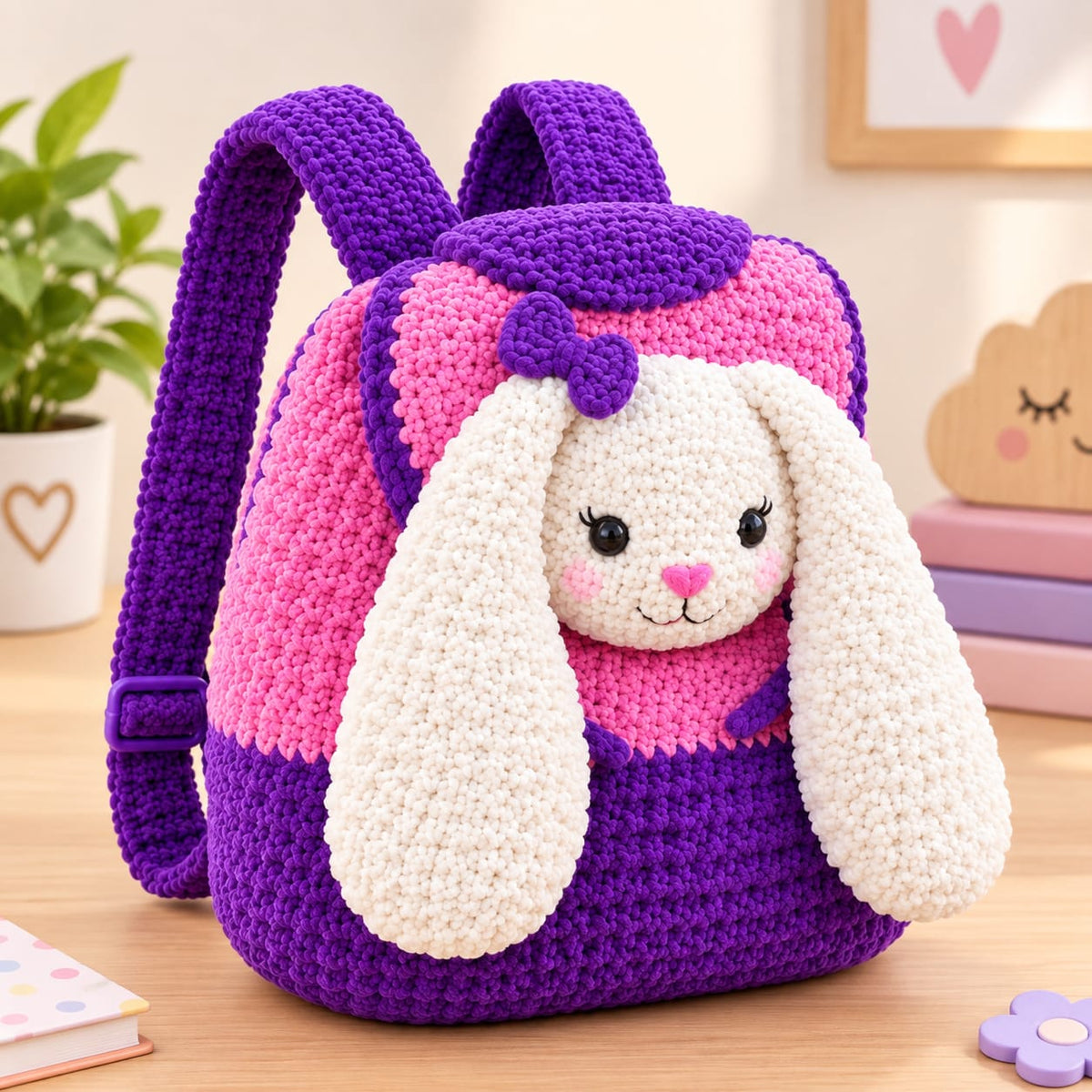Crochet Animal Backpack Pattern – 3 Adorable Dragon, Bunny & Frog Bag Designs PDF - Ma boutique 3Ma boutique 3Ma boutique 3Crochet Animal Backpack Pattern – 3 Adorable Dragon, Bunny & Frog Bag Designs PDF